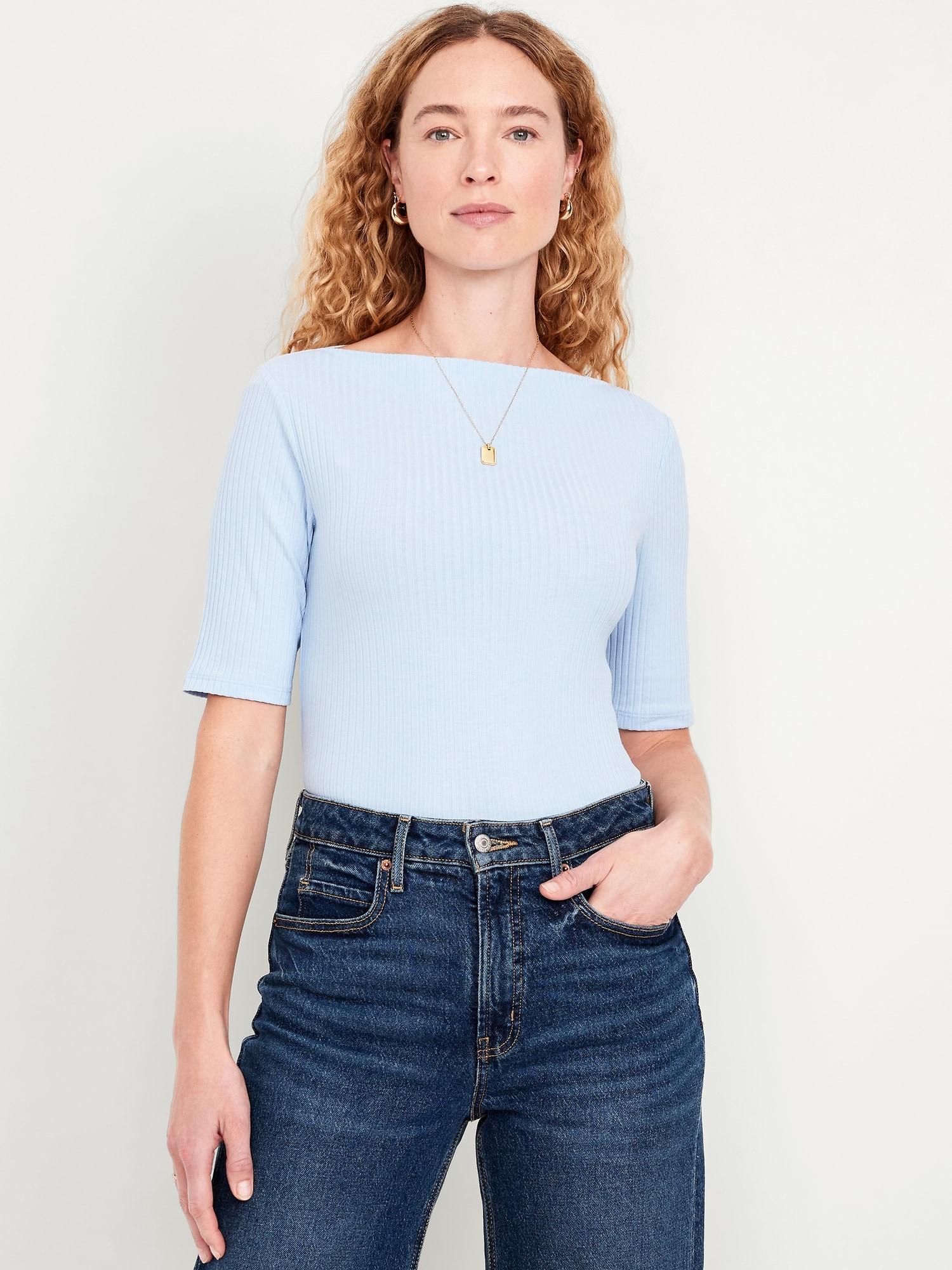 ribbed t-shirt