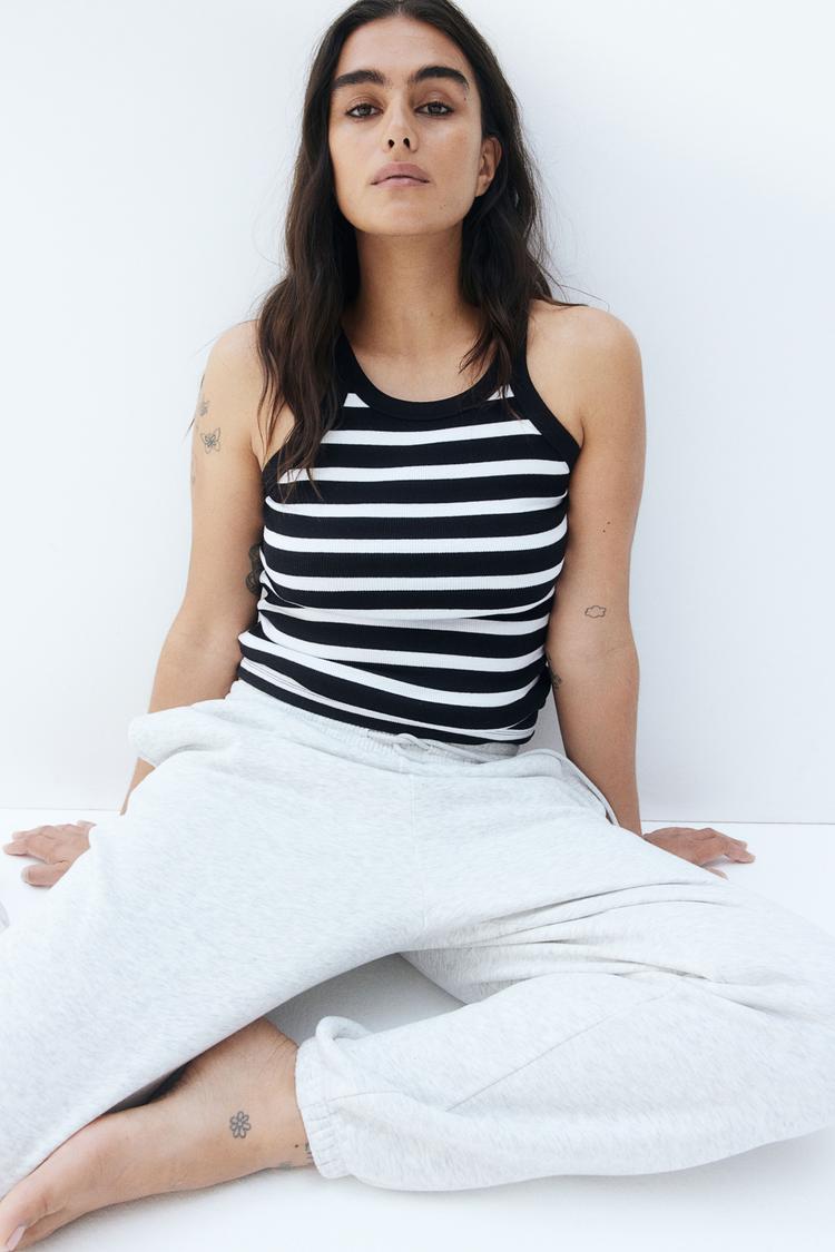 ribbed tank top