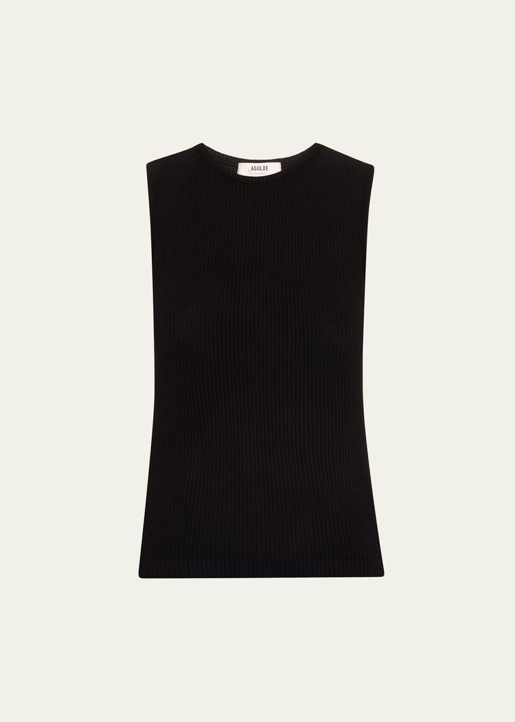 ribbed tank top
