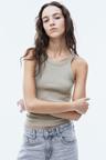 ribbed tank top