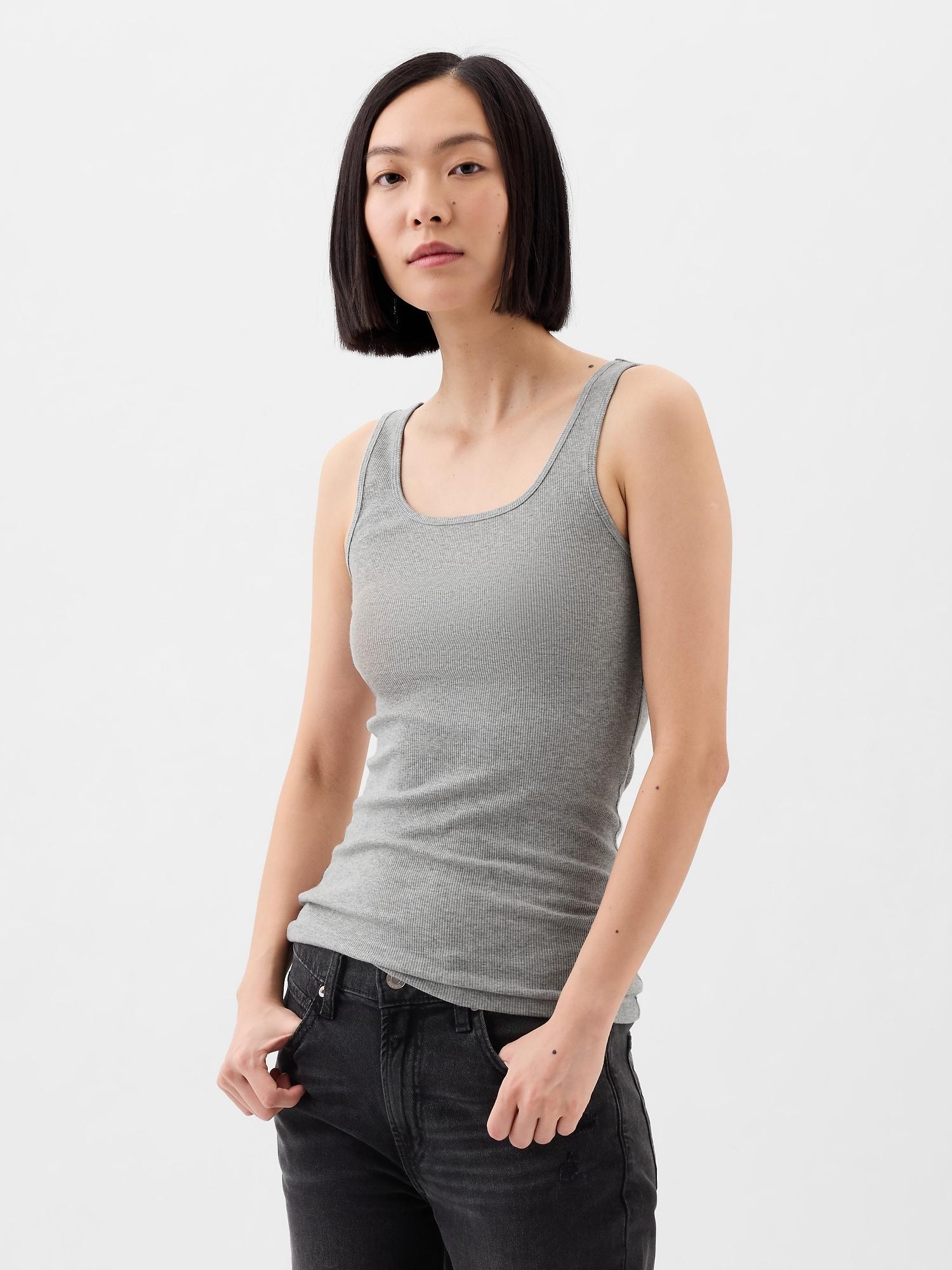 ribbed tank top