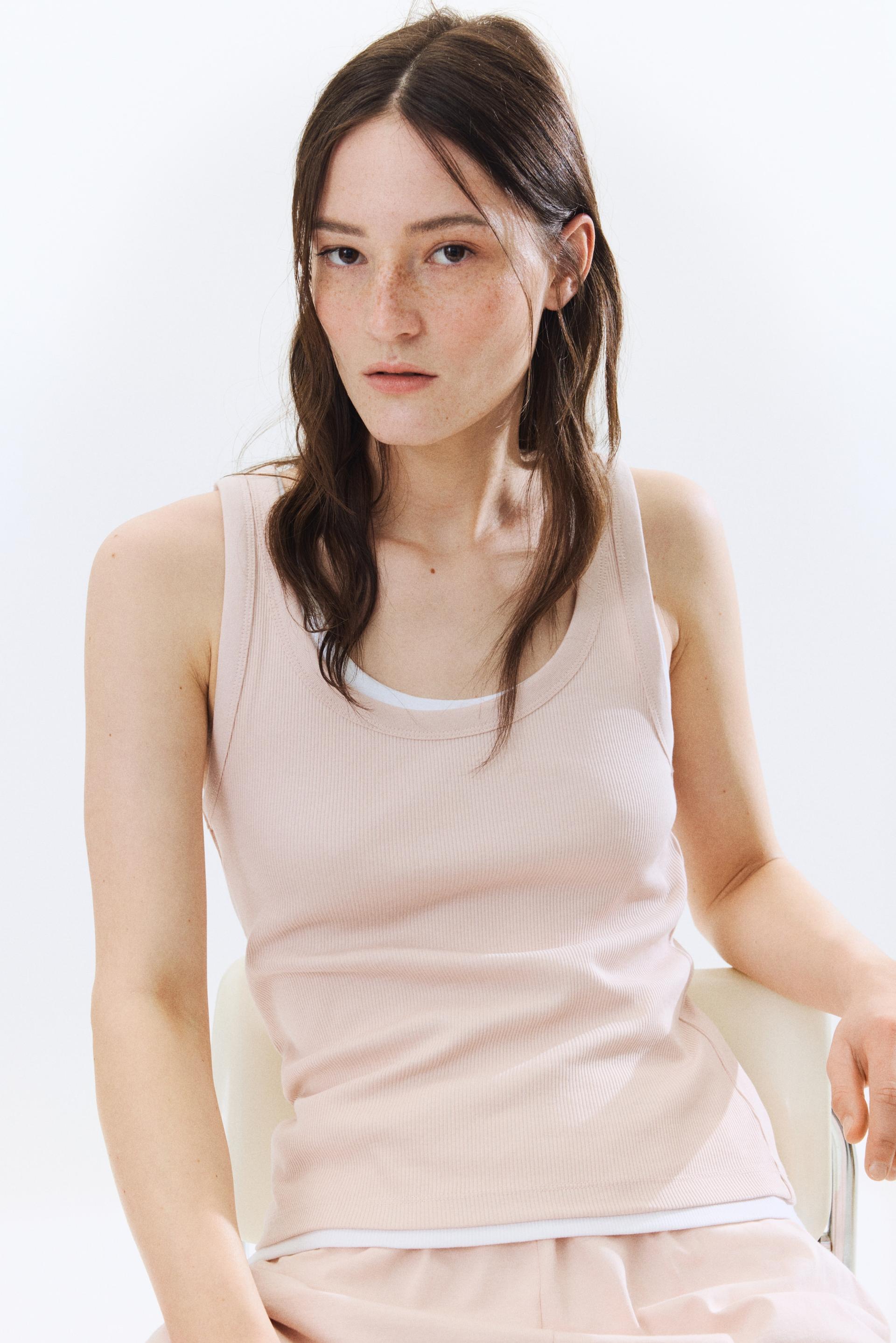 ribbed tank top
