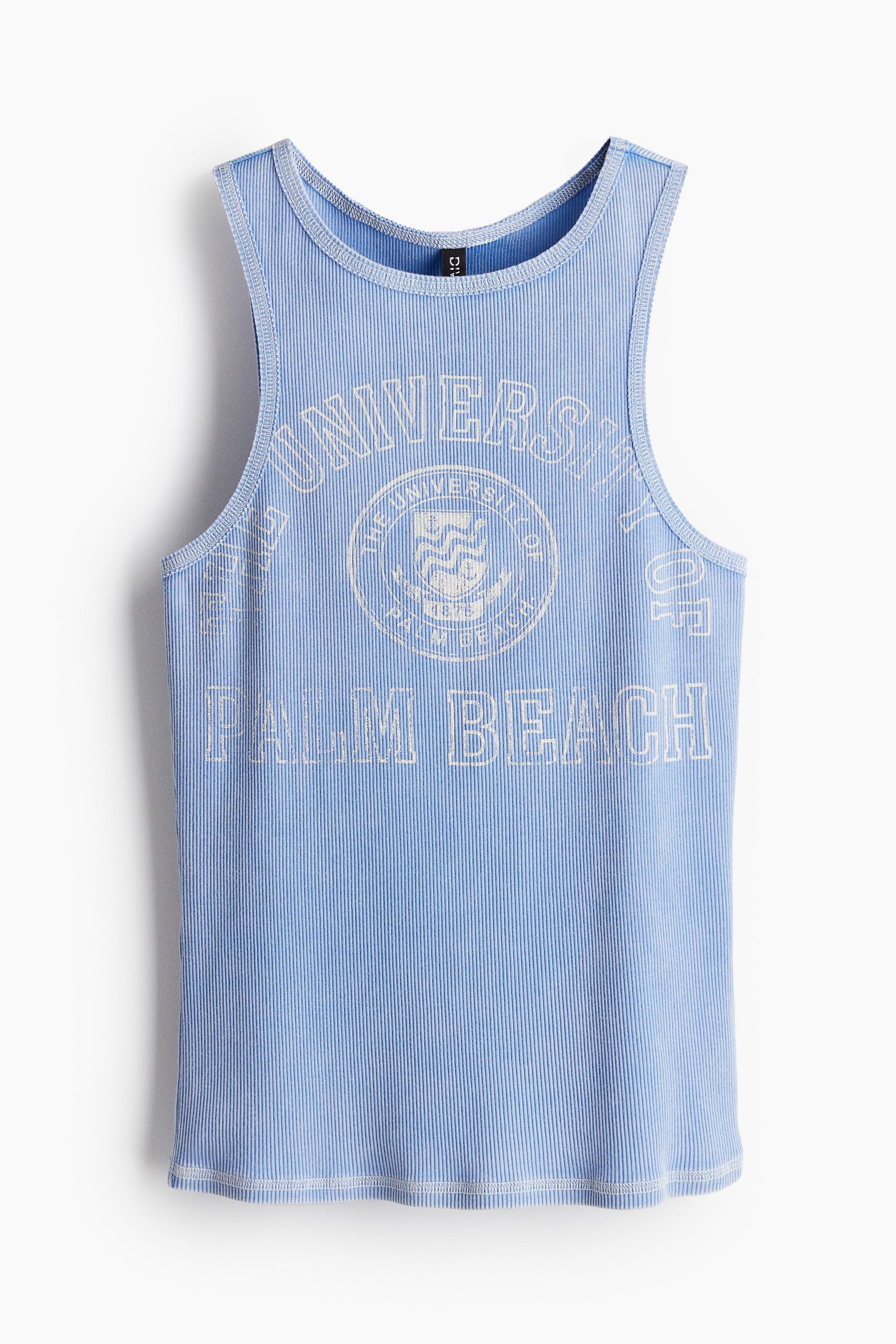 ribbed tank top