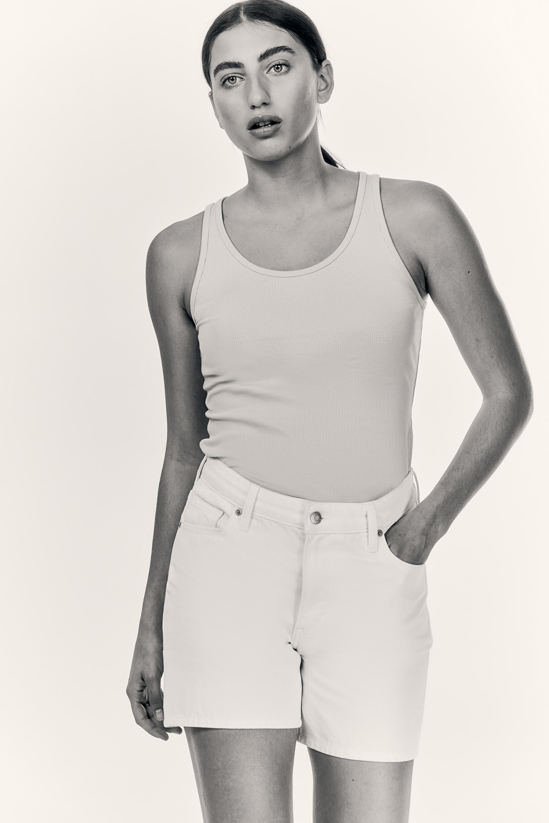 ribbed tank top