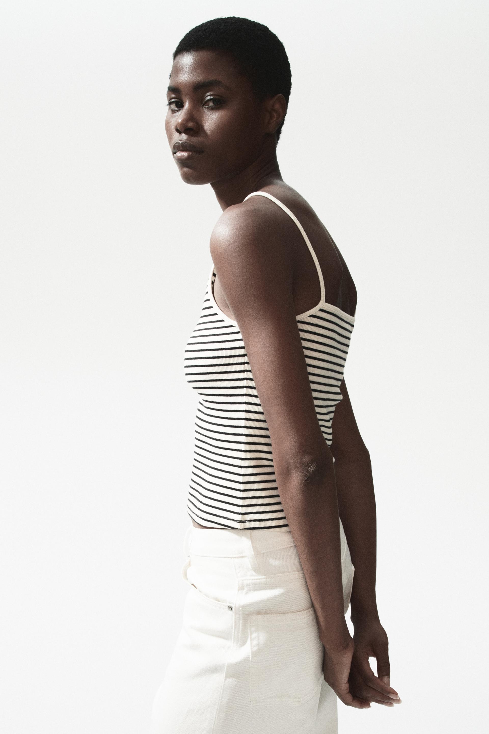 ribbed tank top