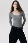 ribbed top