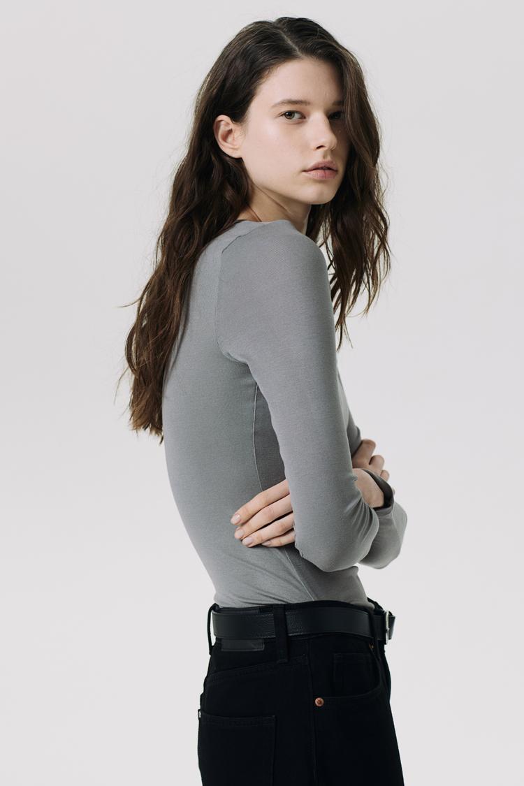 ribbed top