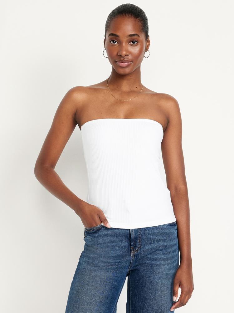 ribbed tube top