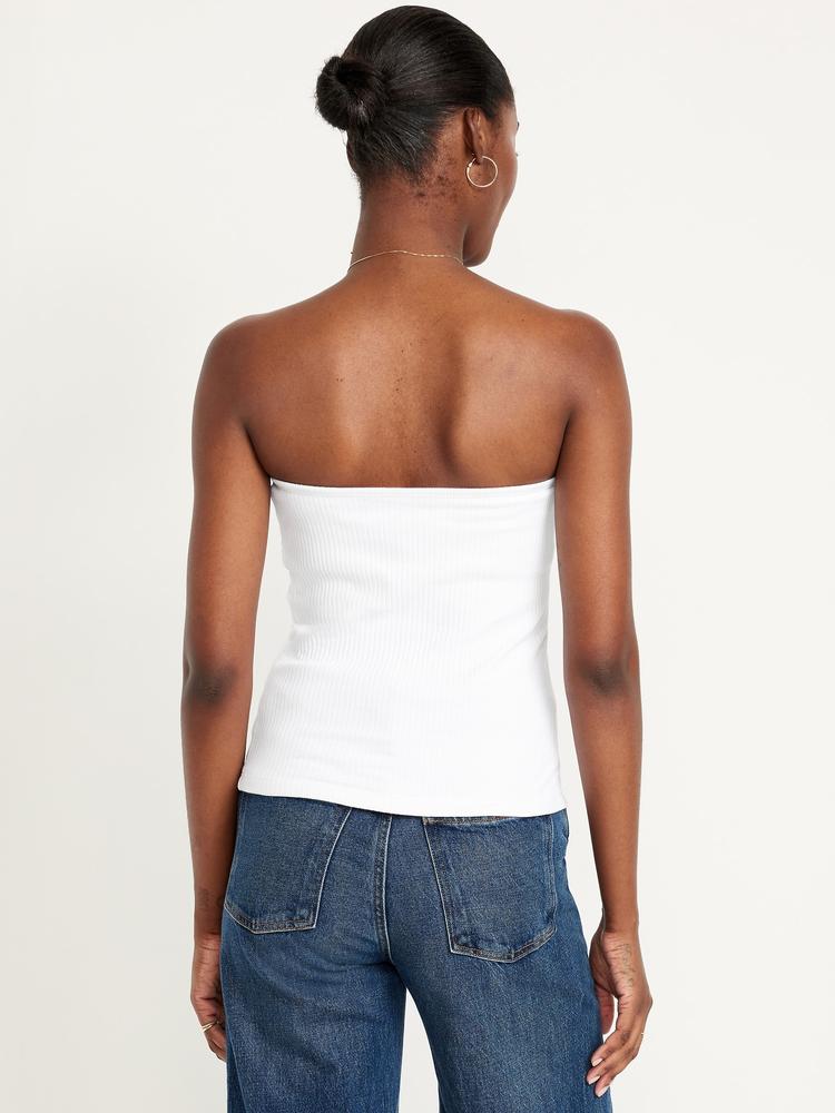 ribbed tube top