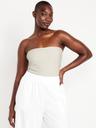 ribbed tube top