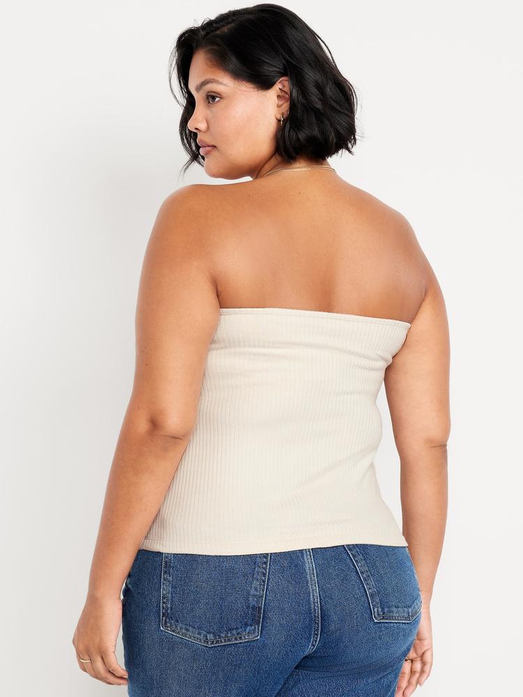 ribbed tube top
