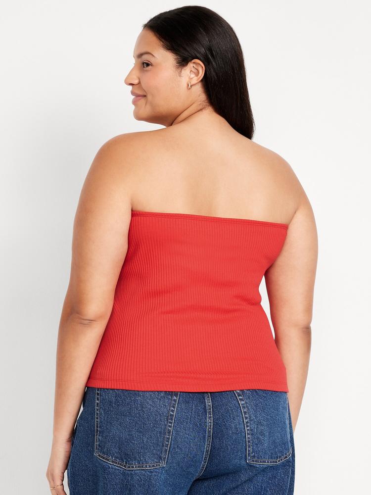 ribbed tube top