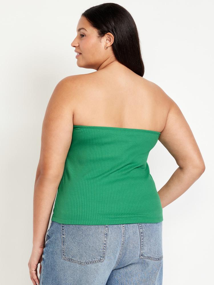 ribbed tube top