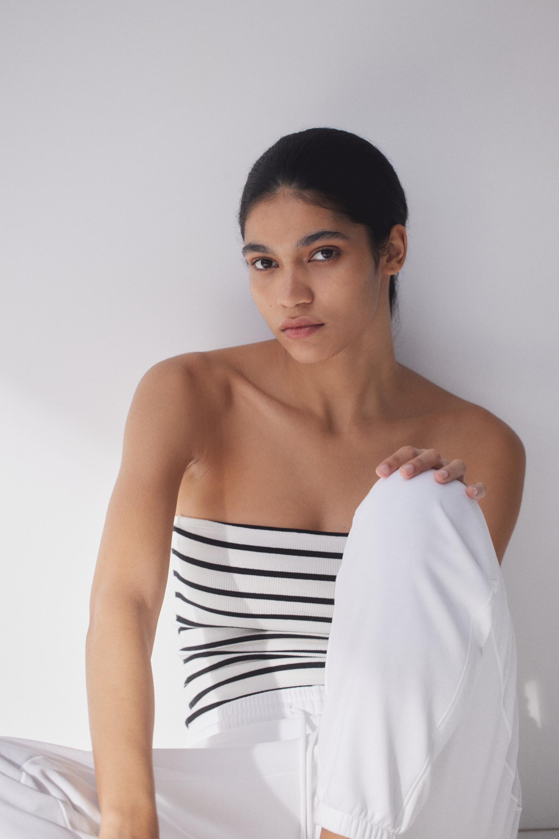 ribbed tube top