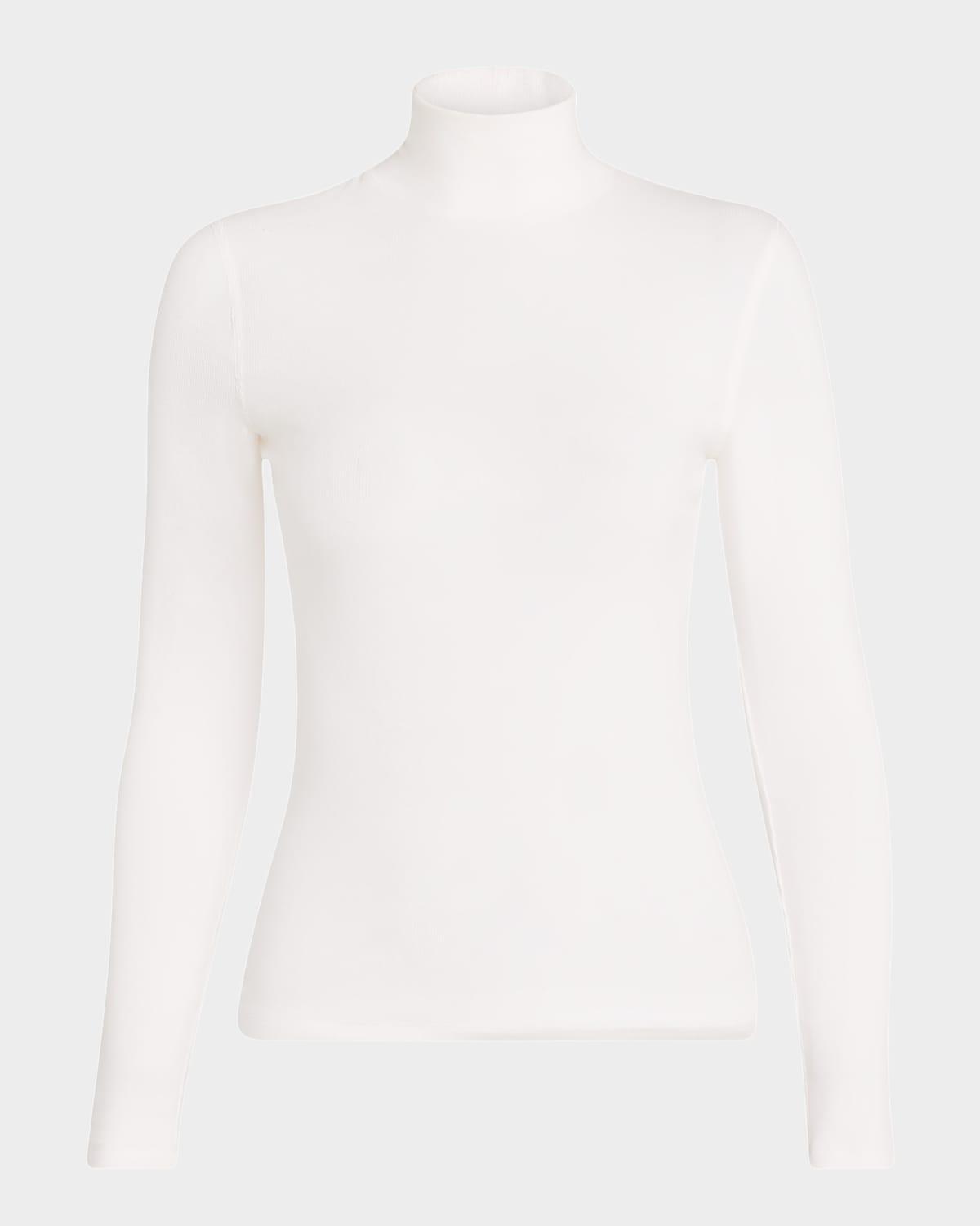 ribbed turtleneck top