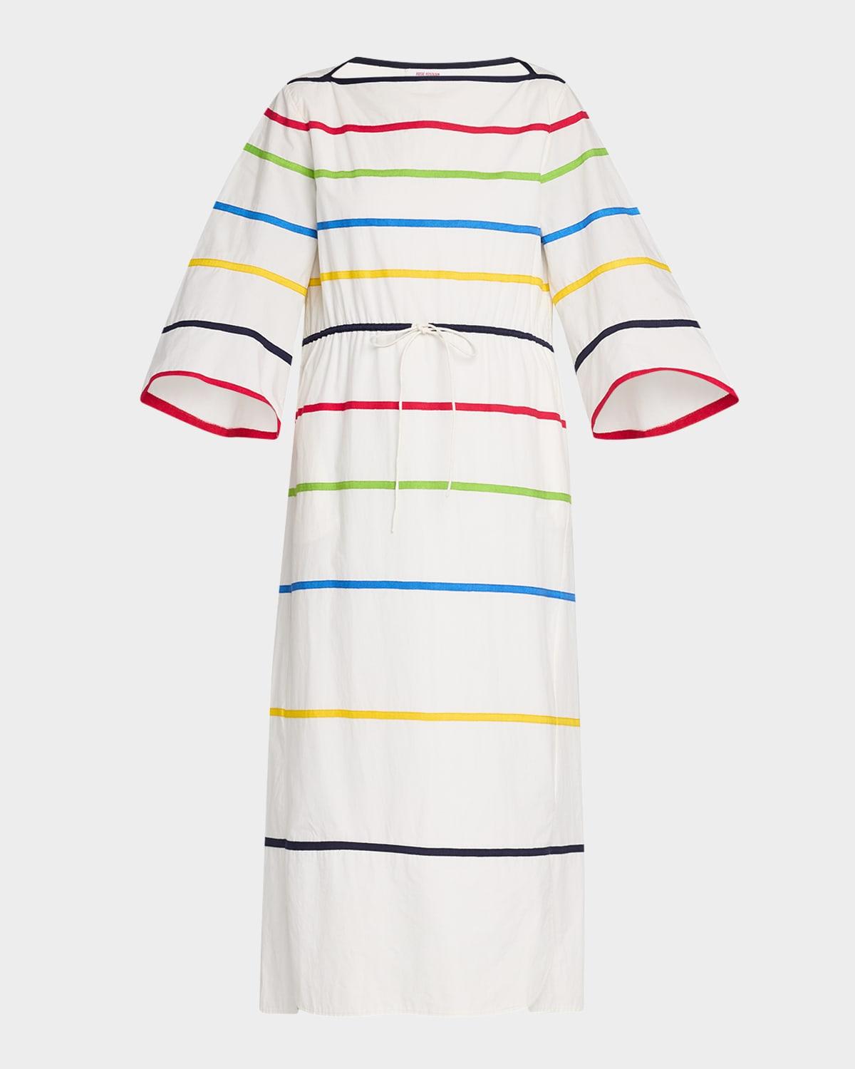 ribbon caftan dress