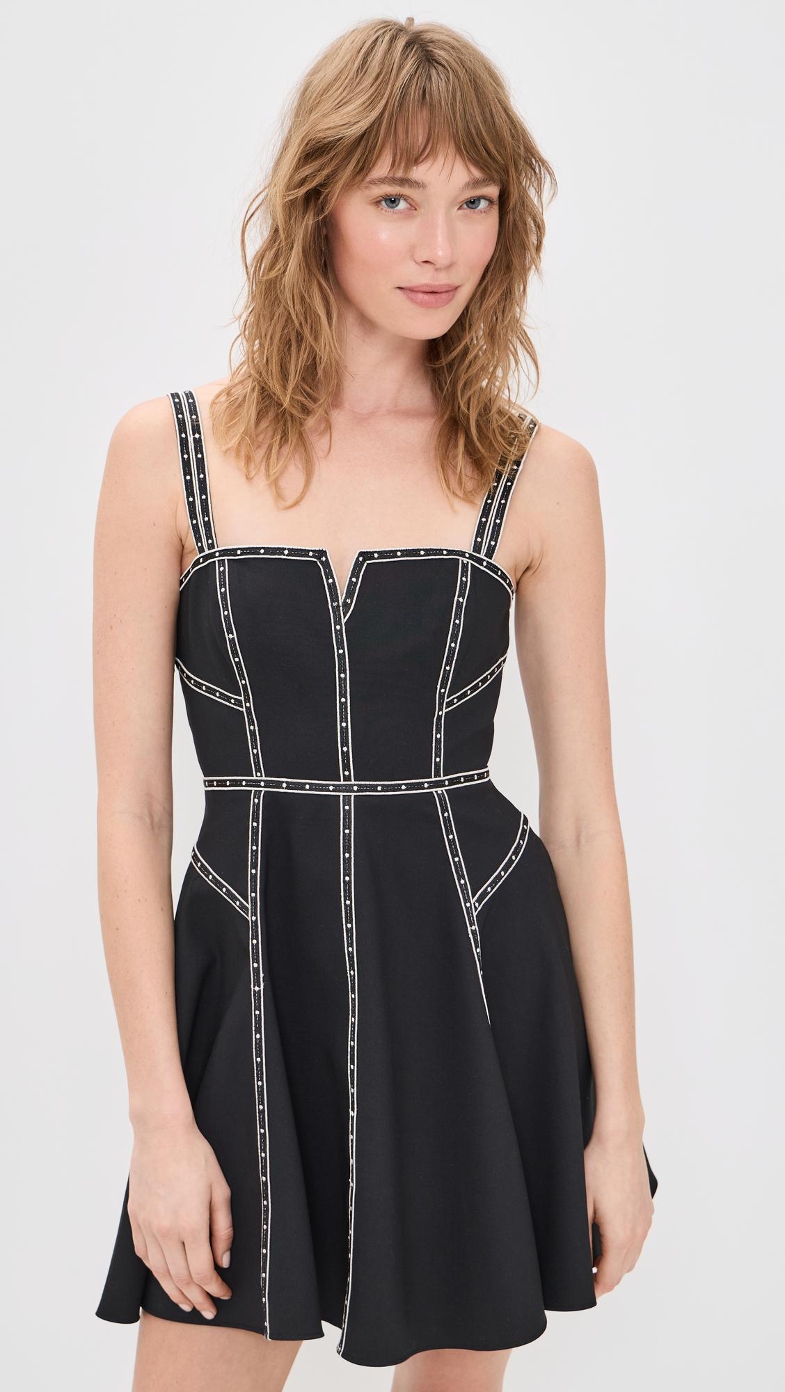 ribbon emb jelena dress