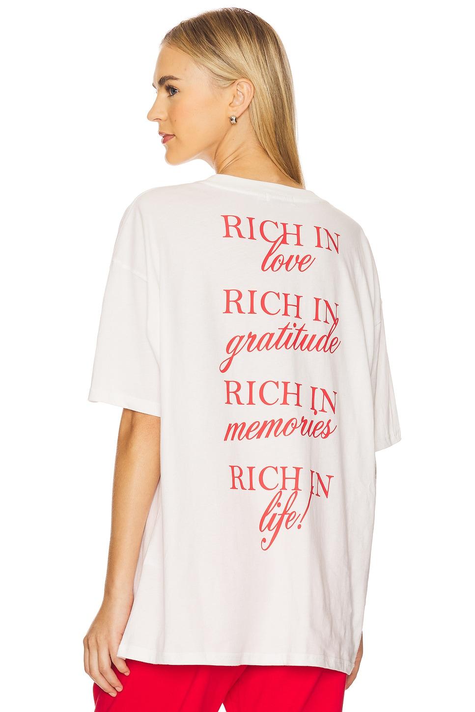 rich in life oversized tee