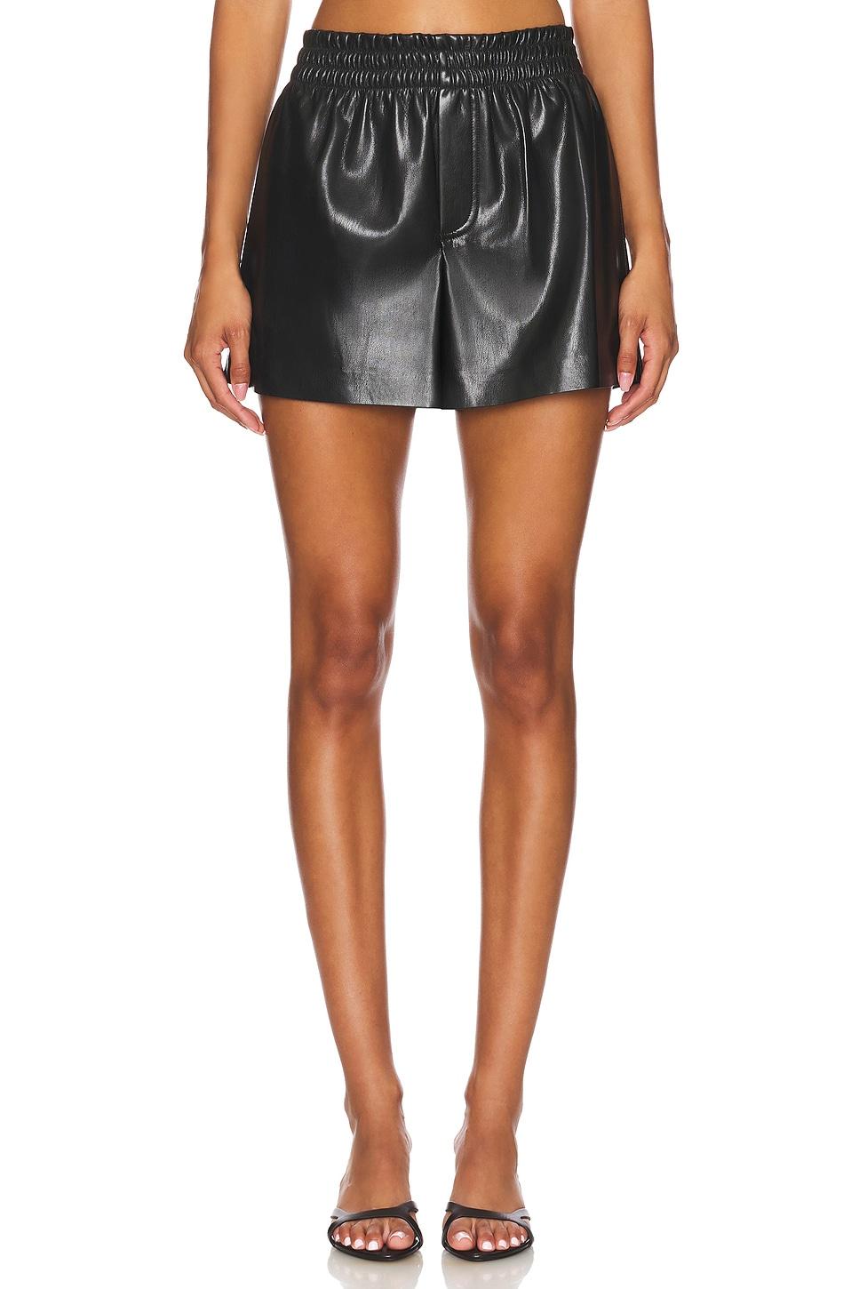 richie vegan leather boxer short