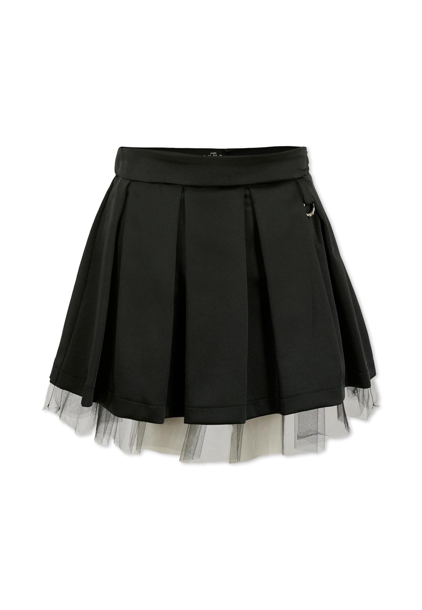 richmond black skirt for girl