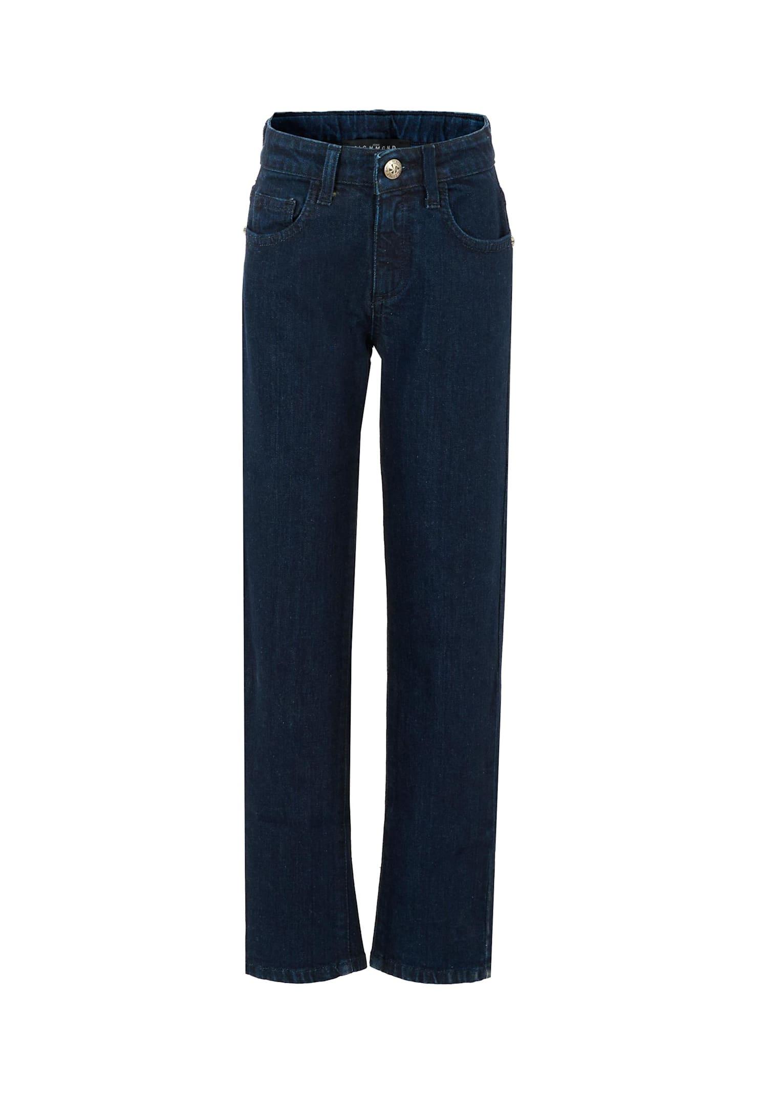 richmond denim jeans for girl with logo