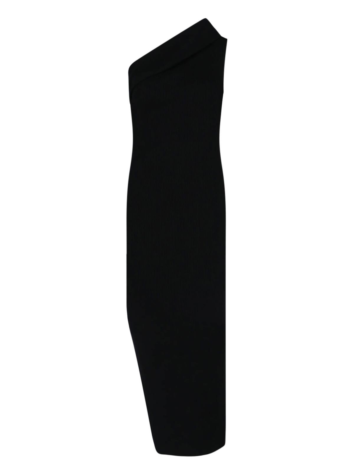 rick owens asymmetric maxi dress