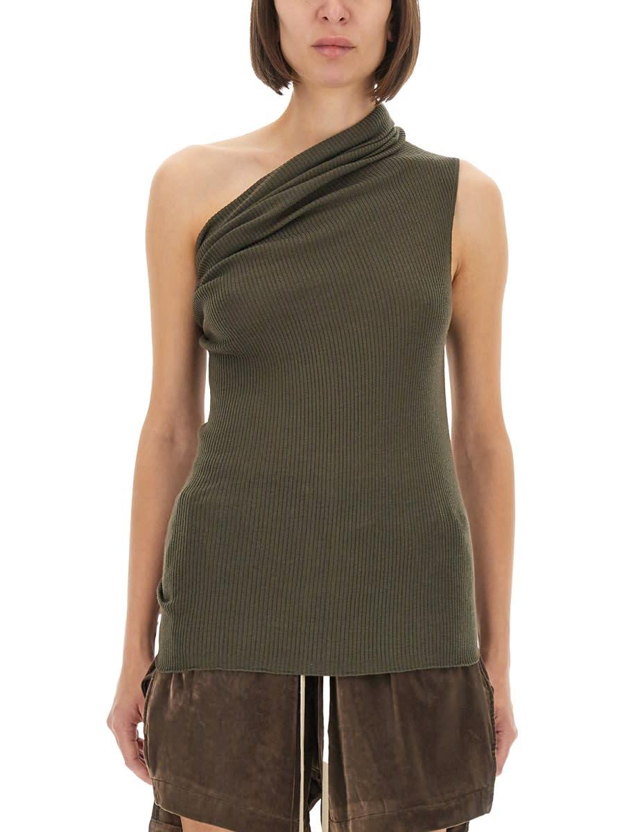 rick owens athena knit top