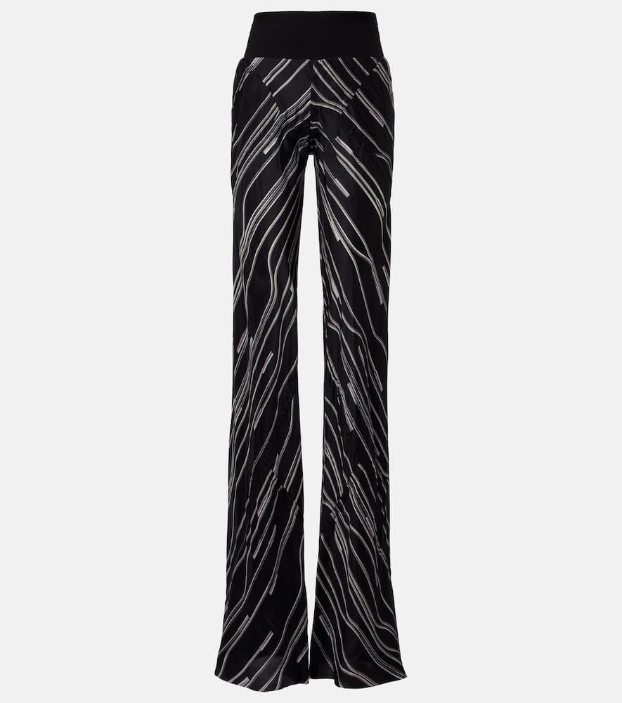 rick owens bias cady crêpe wide