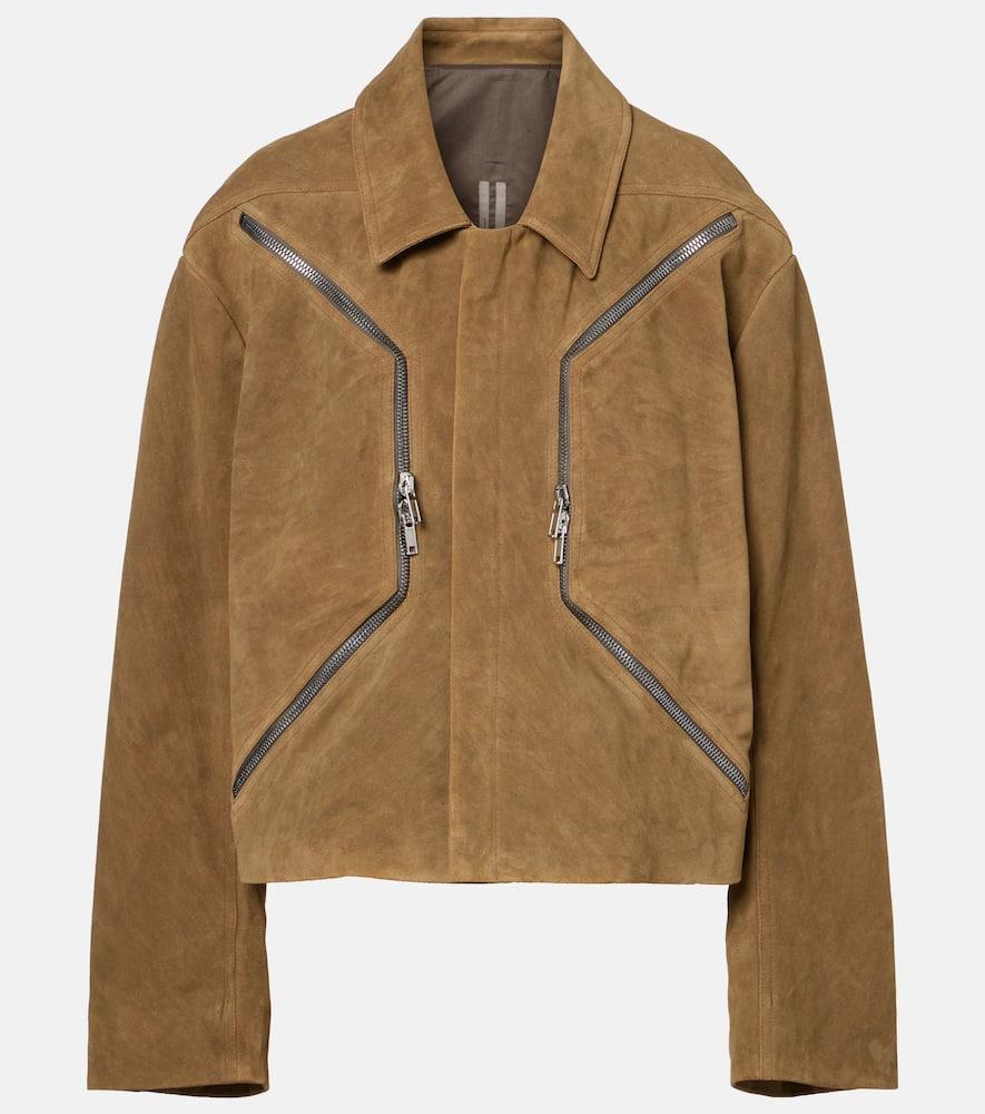 rick owens blixa suede jacket
