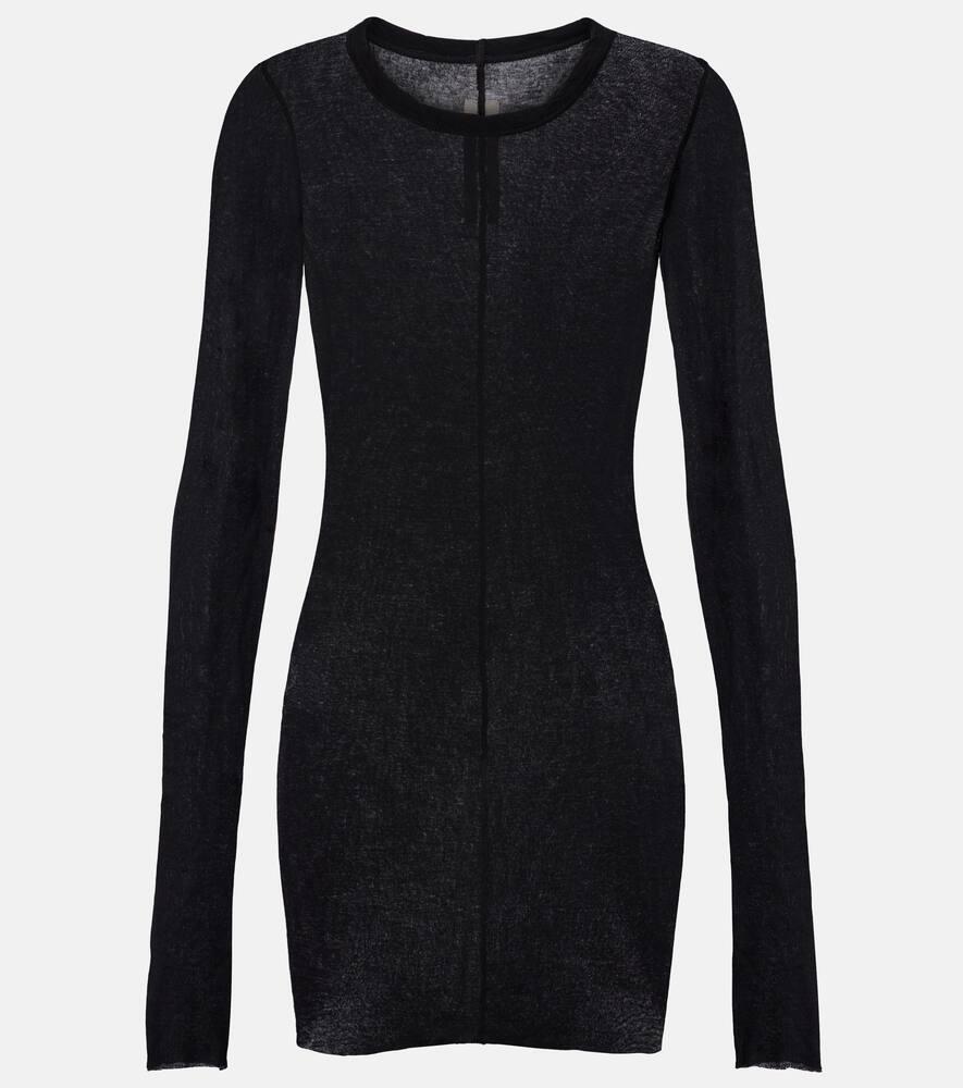 rick owens cotton jersey top