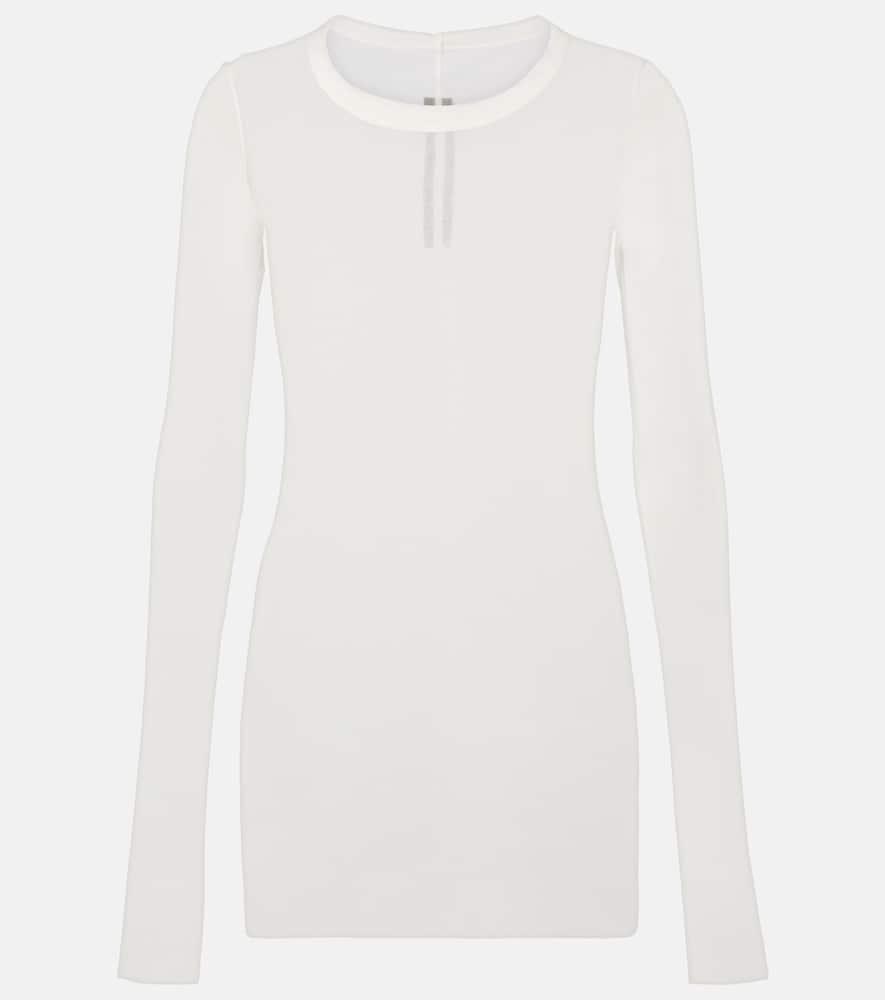rick owens cotton jersey top