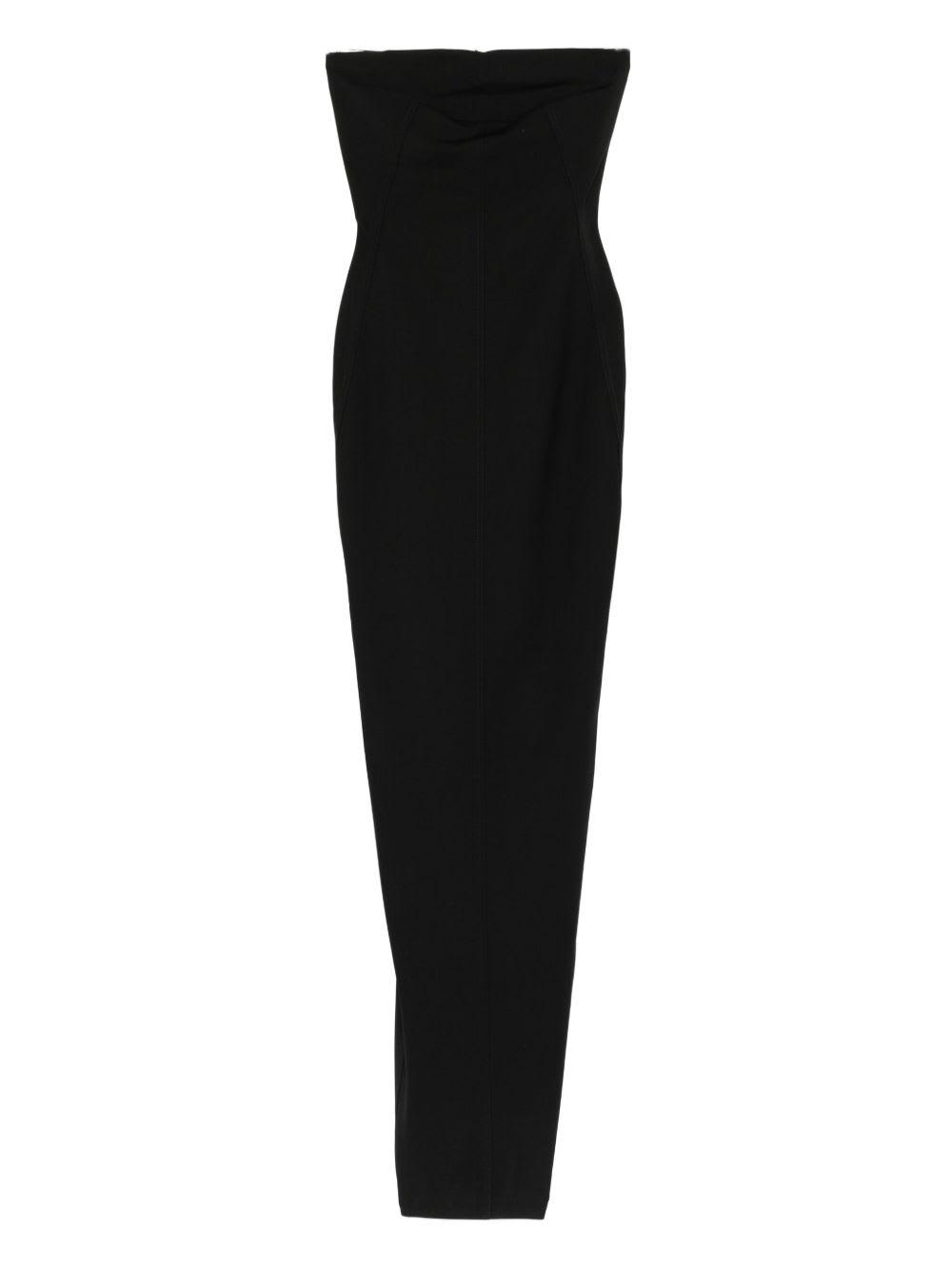 rick owens cotton long dress