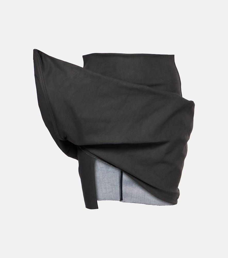 rick owens draped cotton