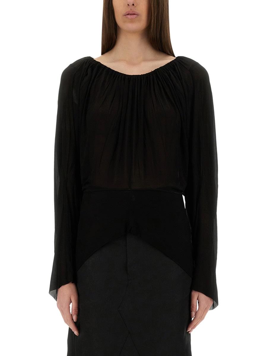 rick owens draped top