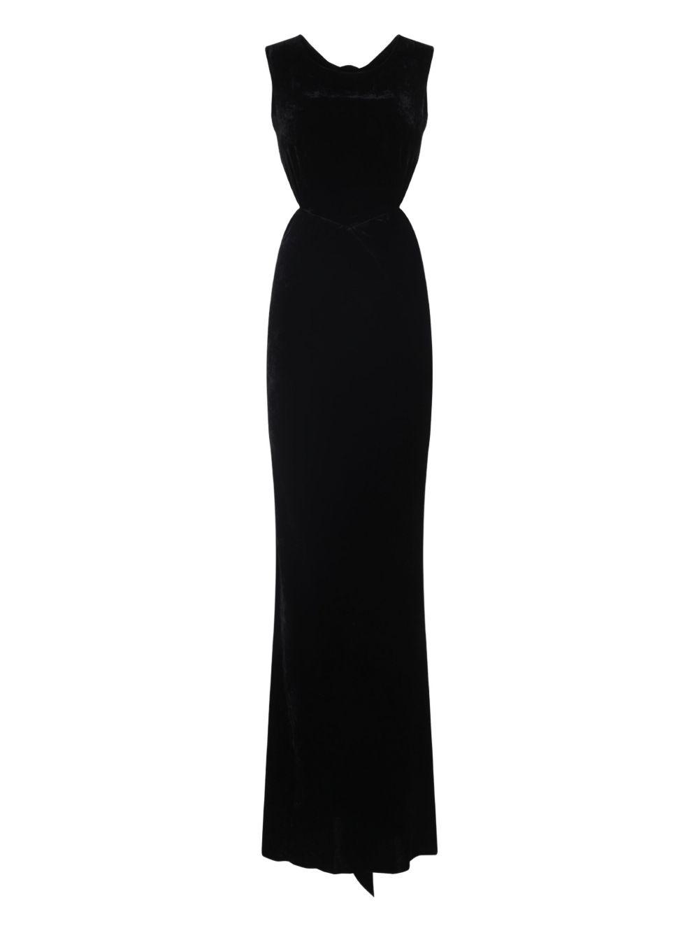 rick owens dresses black viscose - women