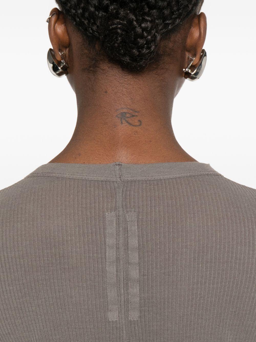 rick owens dresses grey viscose 88 % silk - women