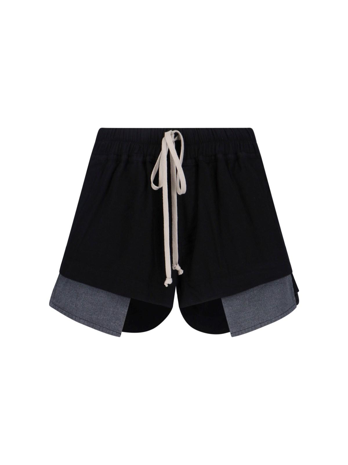rick owens drkshdw 'fog boxers' shorts