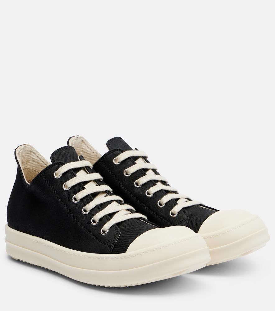 rick owens drkshdw denim sneakers