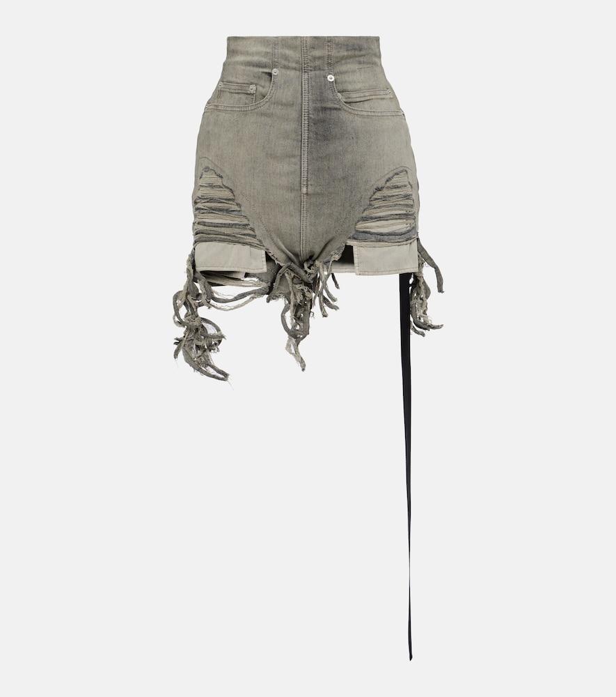rick owens drkshdw distressed high