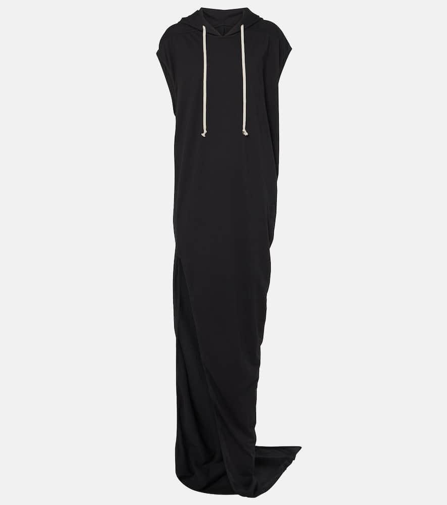 rick owens drkshdw edfu cotton maxi dress