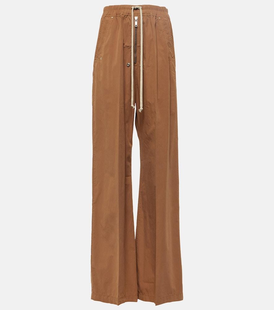 rick owens drkshdw geth bela cotton track pants