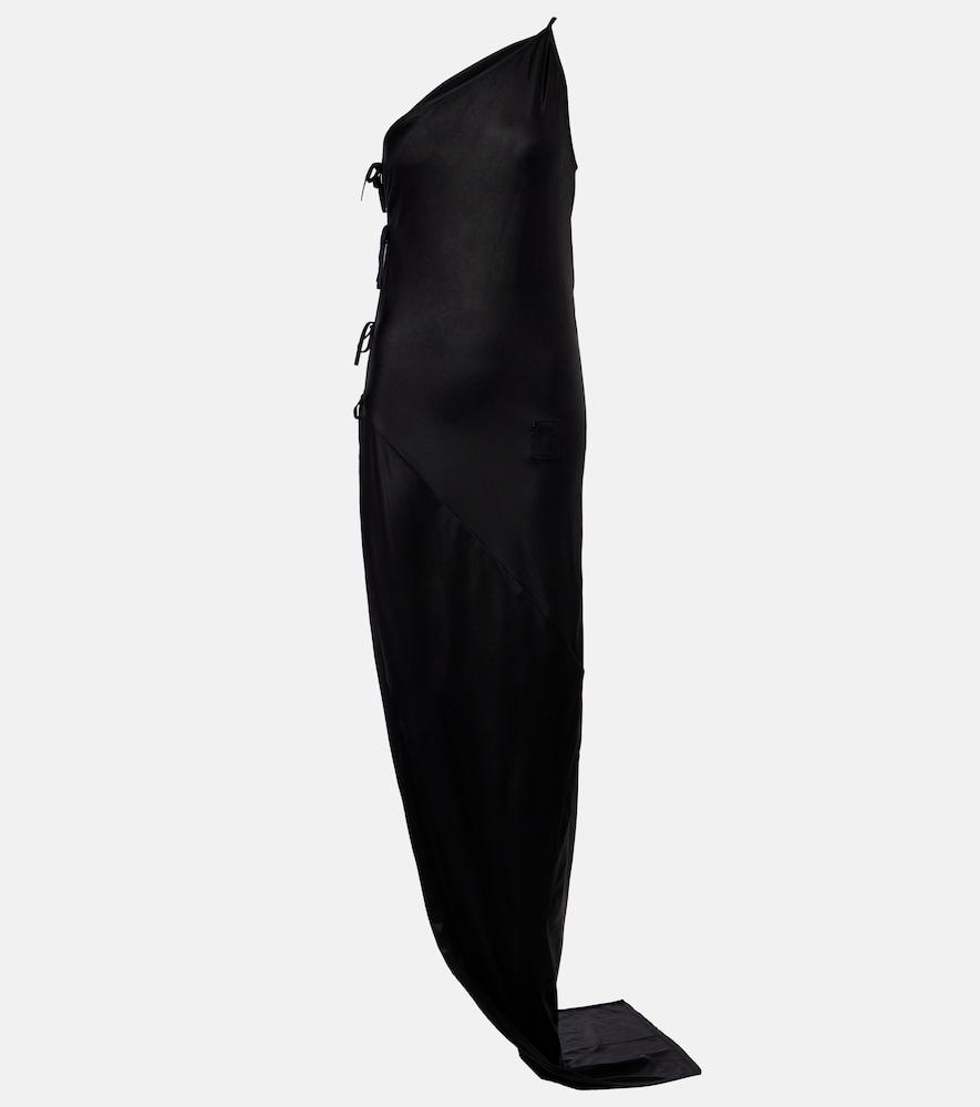 rick owens drkshdw taco jersey maxi dress