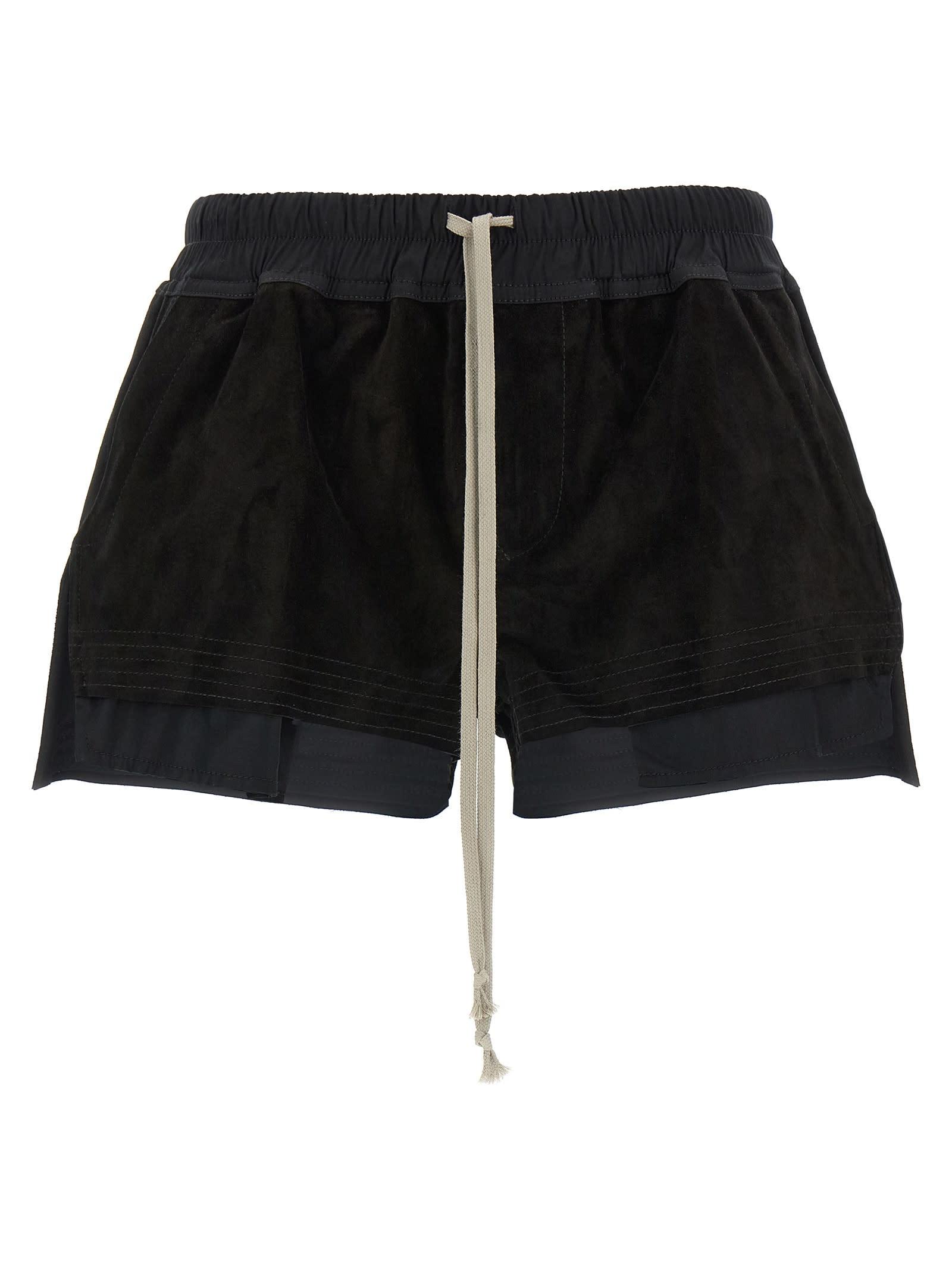 rick owens fog boxers shorts