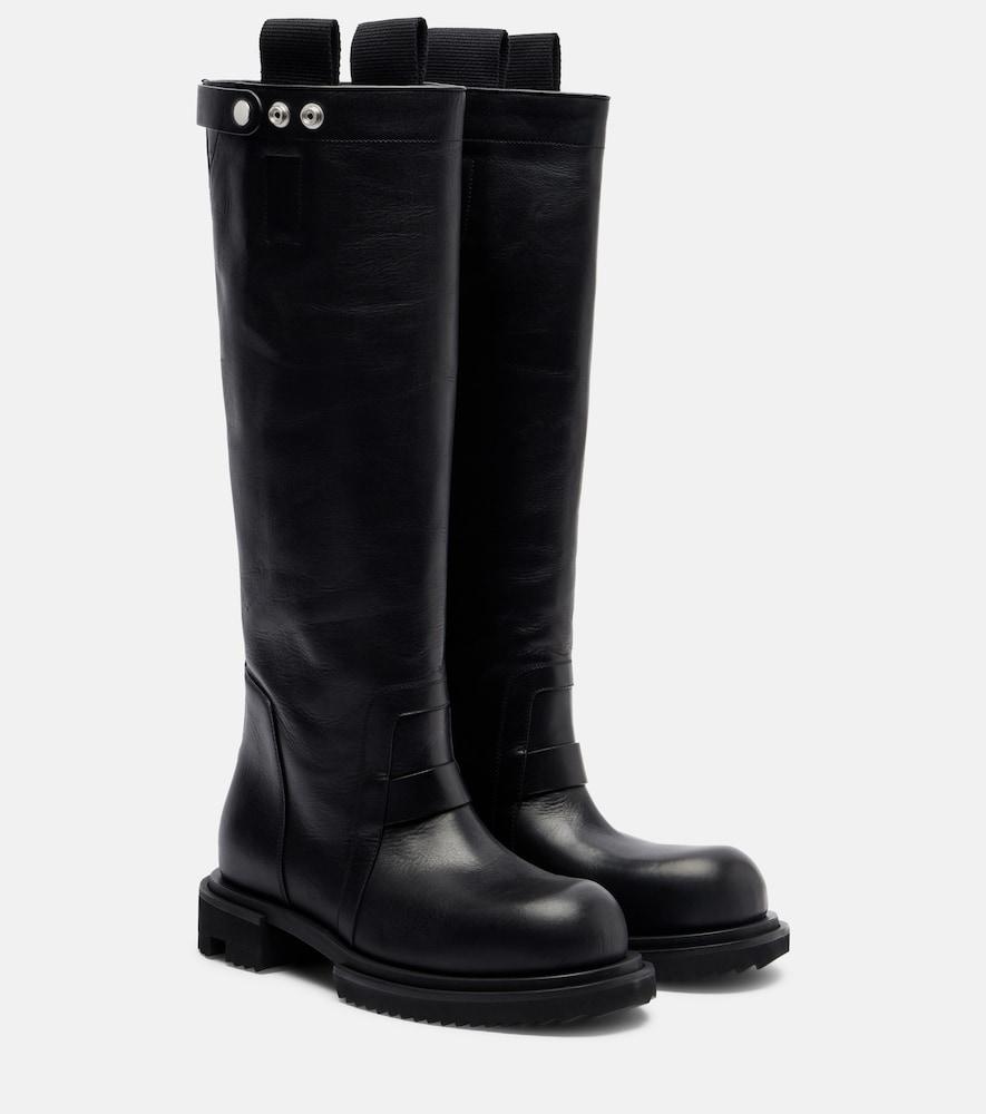 rick owens gabe leather knee