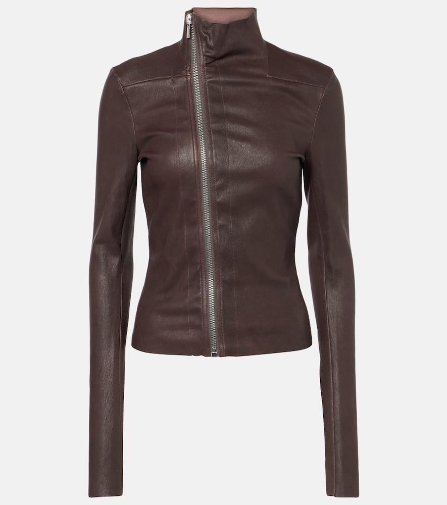rick owens gary leather jacket