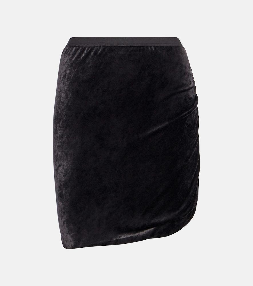 rick owens jade miniskirt