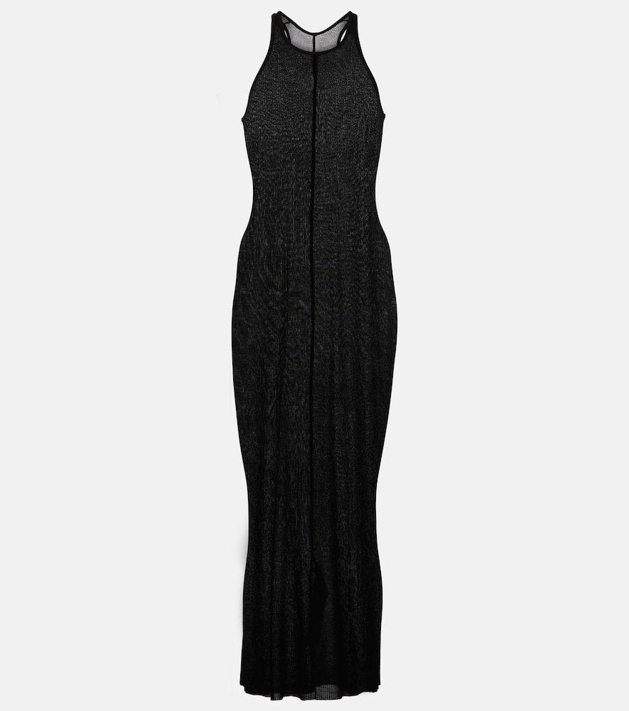 rick owens jersey midi dress