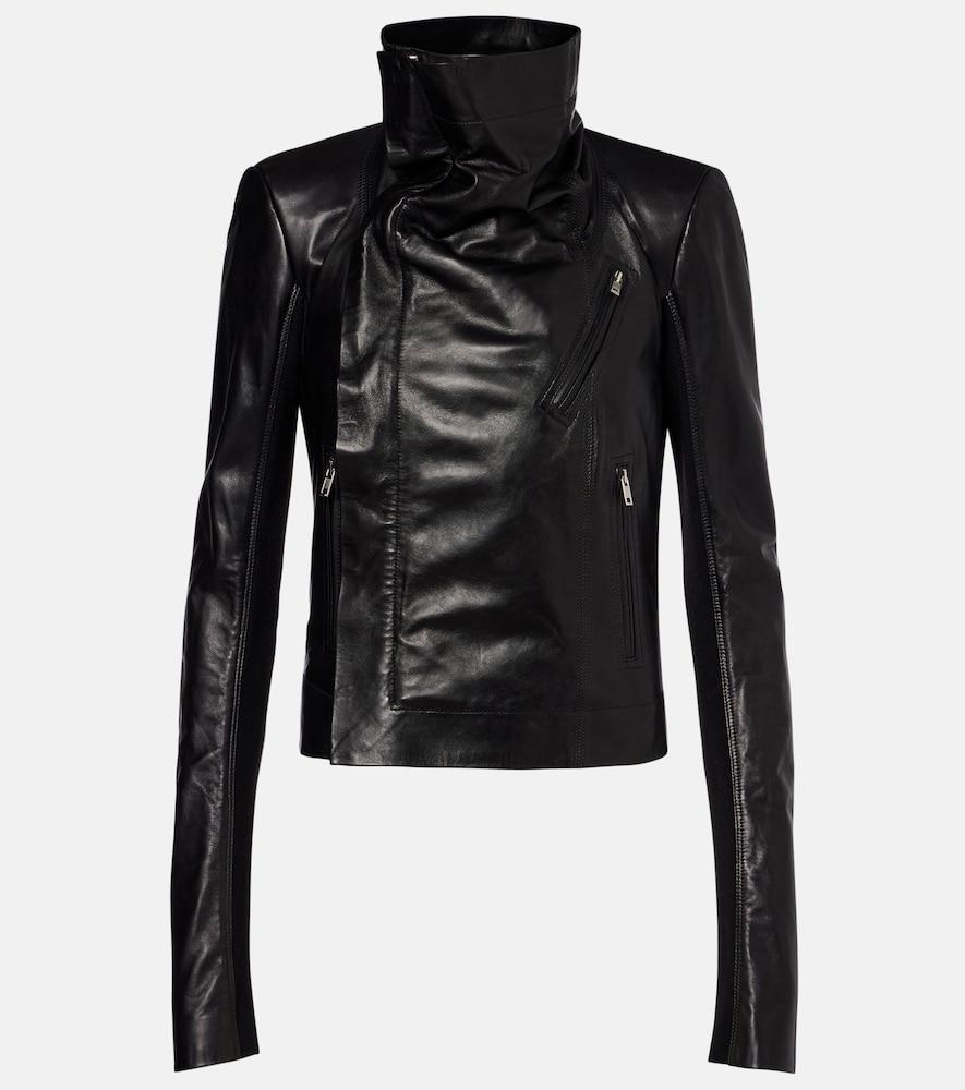 rick owens leather jacket
