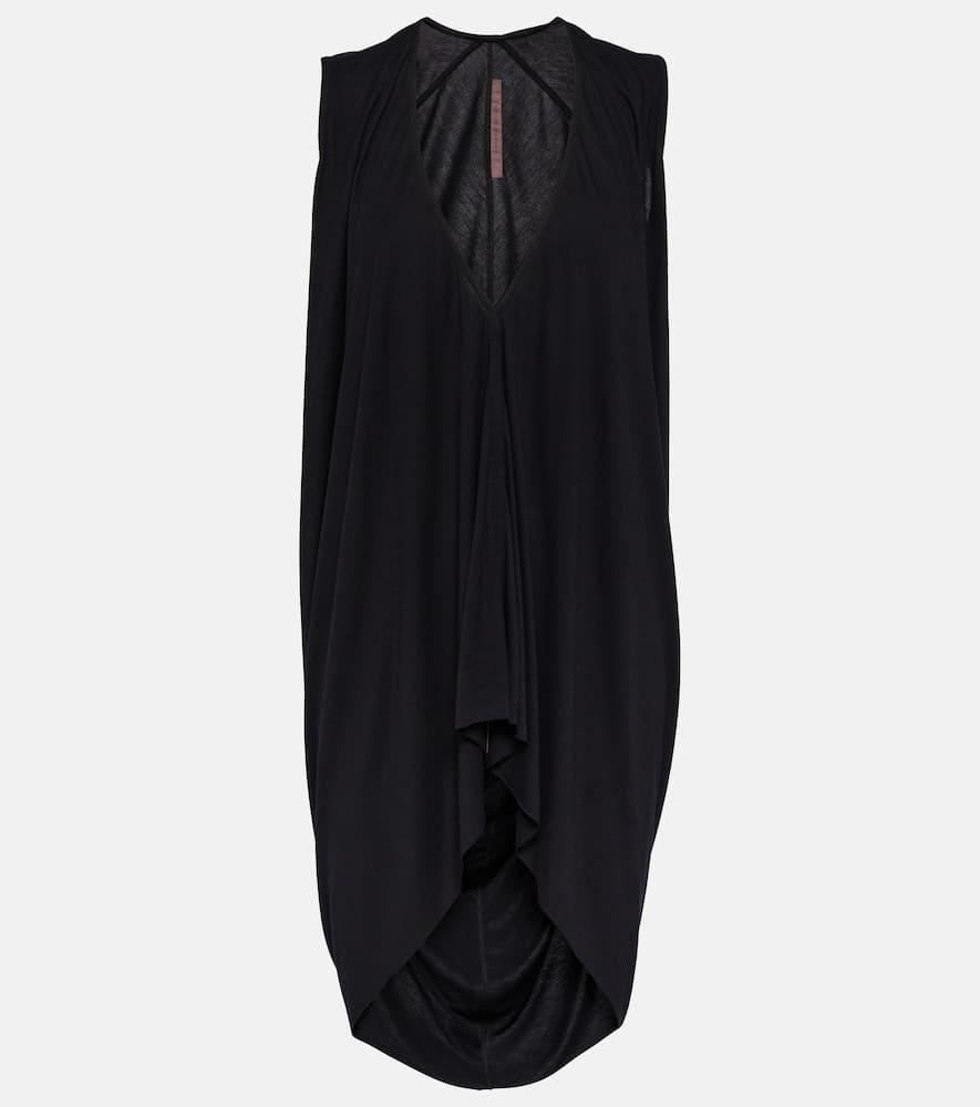 rick owens lilies draped jersey top