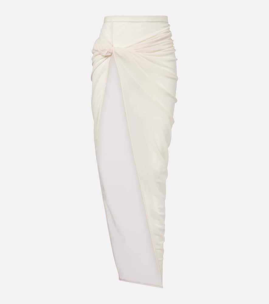 rick owens lilies edfu maxi skirt
